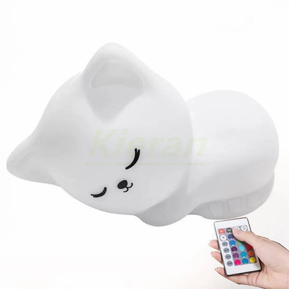Soft Silicone Cat Light LED