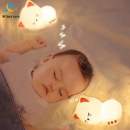 Soft Silicone Cat Light LED