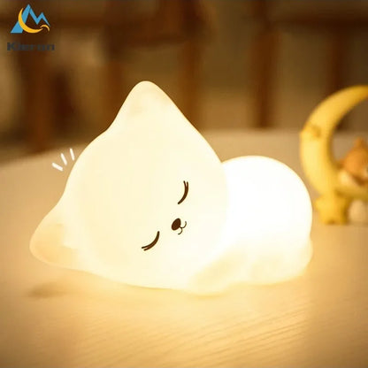 Soft Silicone Cat Light LED